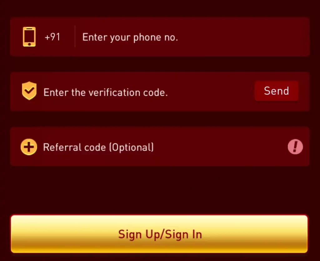 register and login