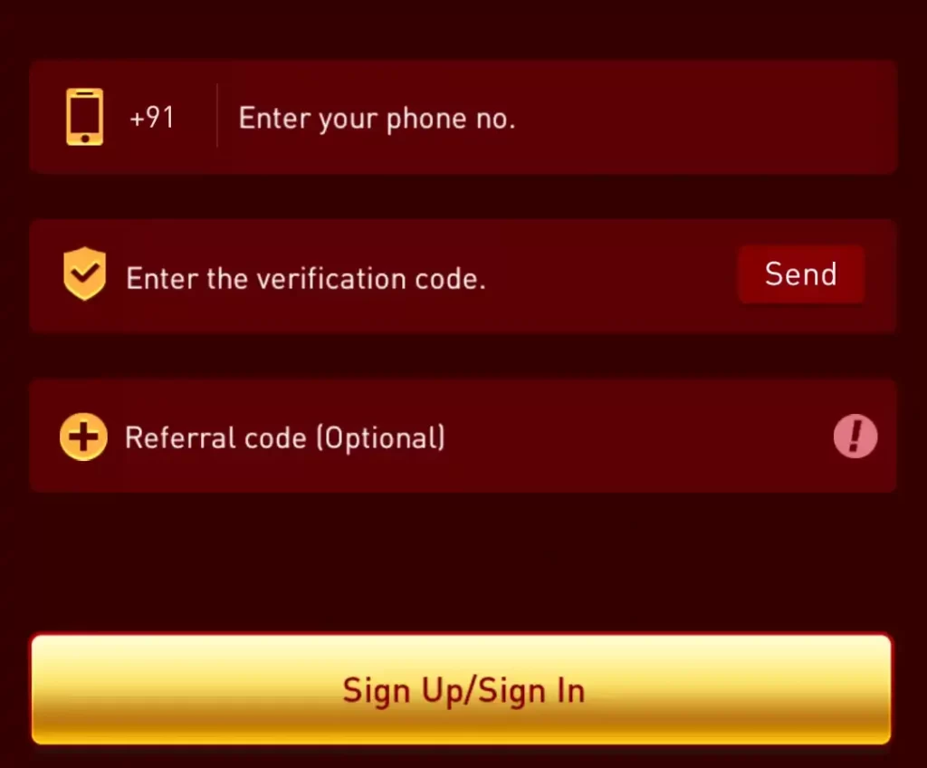 bdg678 register and login